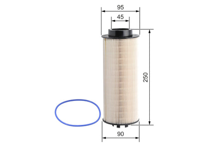 BOSCH F 026 402 032 Filtru combustibil