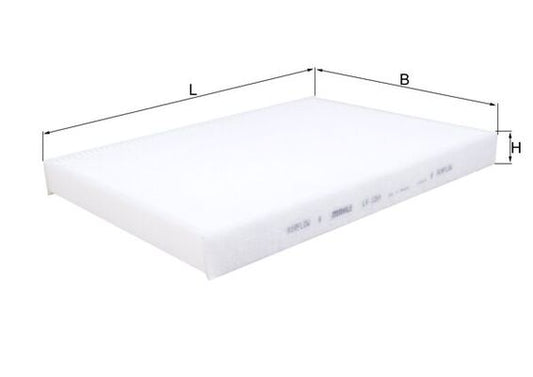 MAHLE LA 1294 Filtru, aer habitaclu