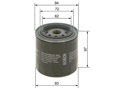 BOSCH 0 986 452 003 Filtru ulei