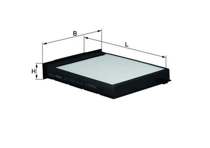 MAHLE LA 175 Filtru, aer habitaclu