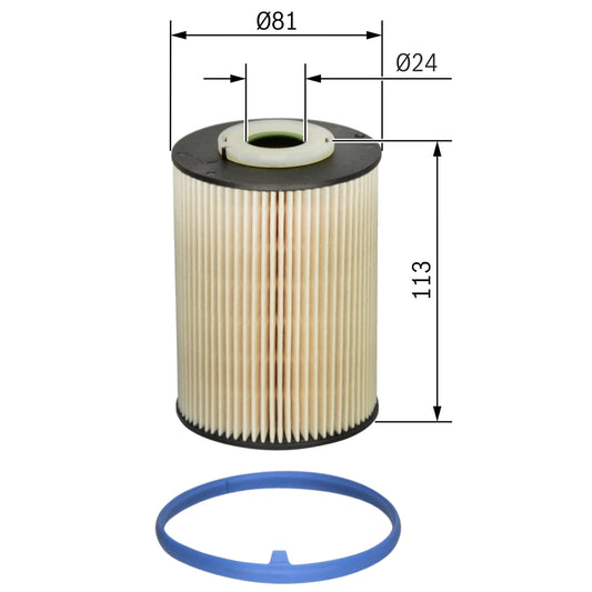 BOSCH F 026 402 128 Filtru combustibil