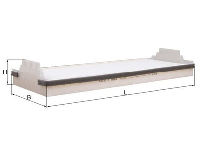 MAHLE LA 154 Filtru, aer habitaclu