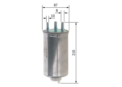 BOSCH F 026 402 075 Filtru combustibil