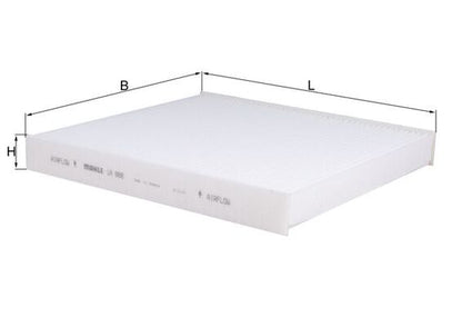 MAHLE LA 888 Filtru, aer habitaclu