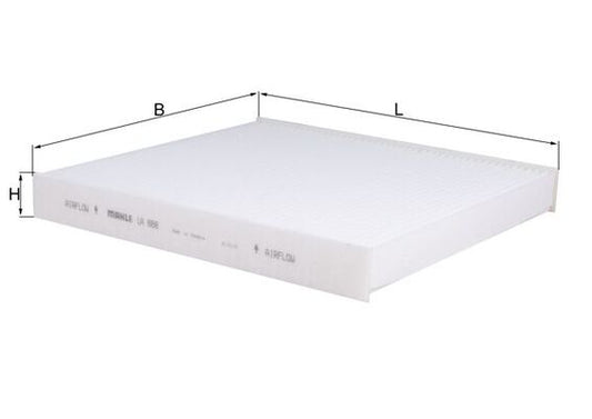 MAHLE LA 888 Filtru, aer habitaclu