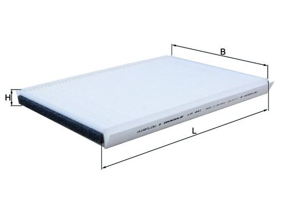 MAHLE LA 441 Filtru, aer habitaclu