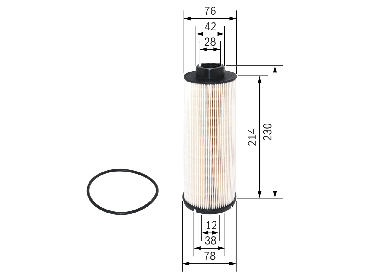 BOSCH F 026 402 029 Filtru combustibil