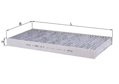 MAHLE LAK 78 Filtru, aer habitaclu