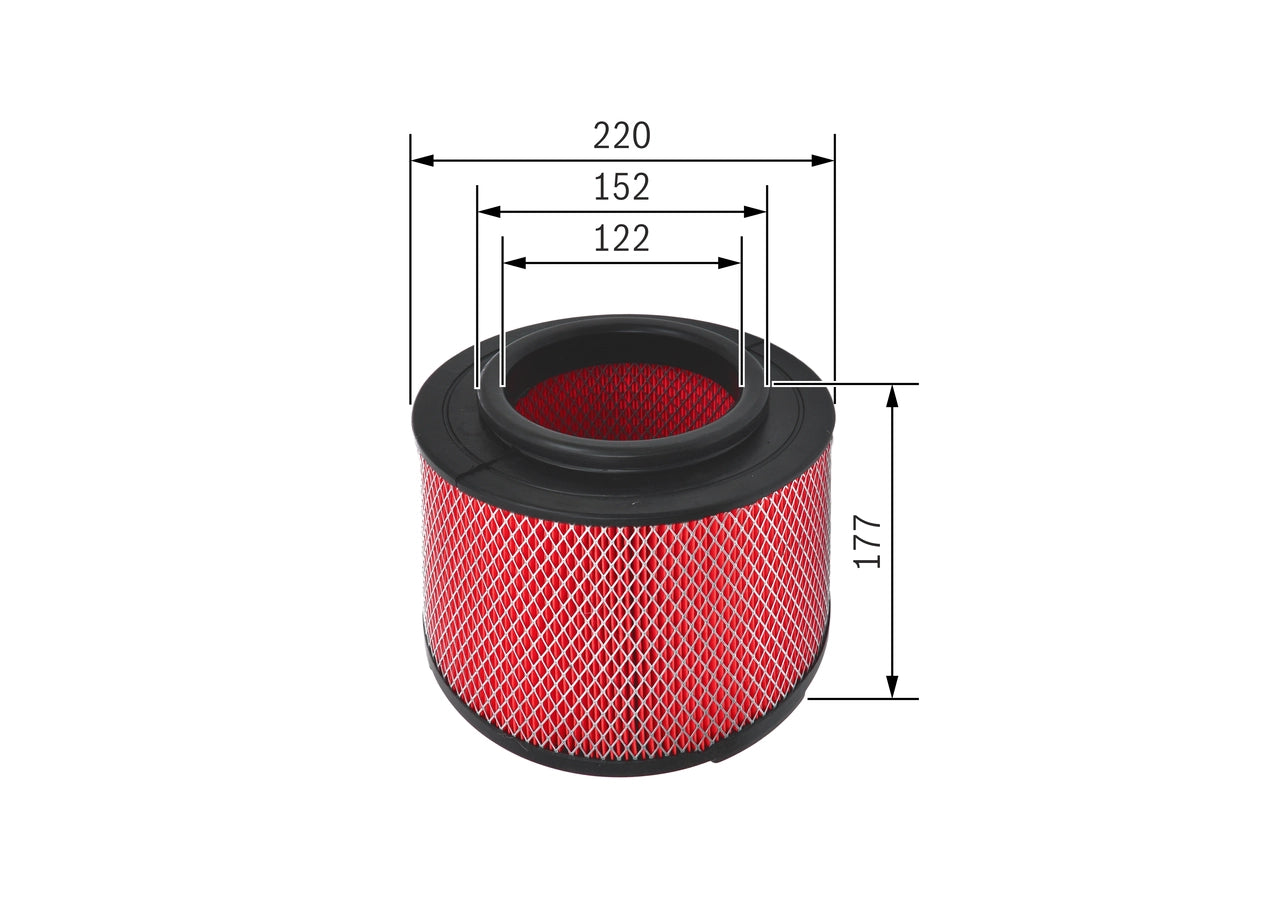 BOSCH F 026 400 344 Filtru aer
