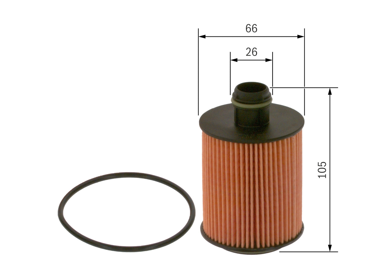 BOSCH F 026 407 096 Filtru ulei