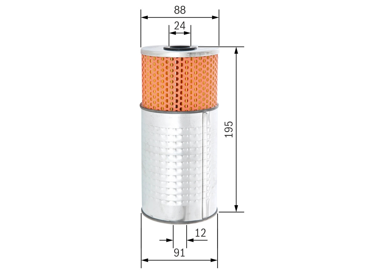 BOSCH 1 457 429 267 Filtru ulei
