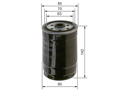 BOSCH F 026 402 362 Filtru combustibil