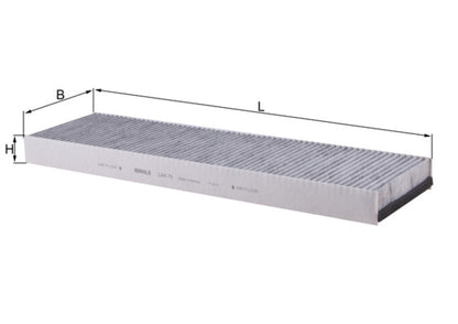 MAHLE LAK 70 Filtru, aer habitaclu