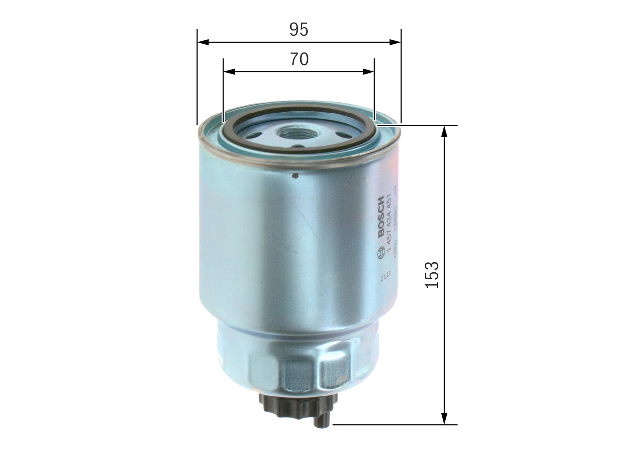 BOSCH 1 457 434 451 Filtru combustibil