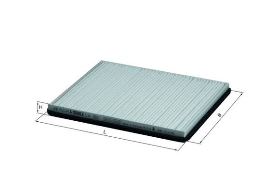 MAHLE LA 130 Filtru, aer habitaclu