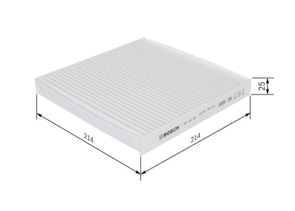 BOSCH 1 987 432 299 Filtru, aer habitaclu
