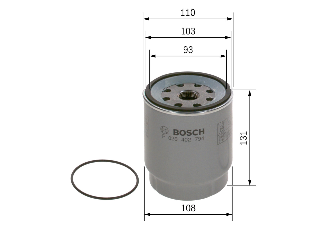 BOSCH F 026 402 794 Filtru combustibil