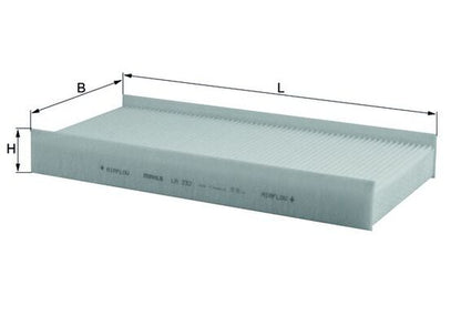 MAHLE LA 232 Filtru, aer habitaclu