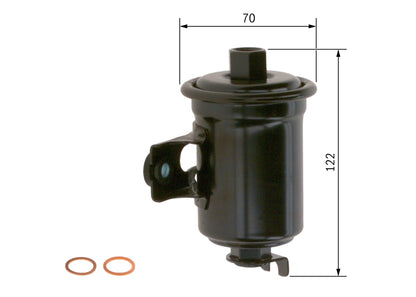 BOSCH 0 986 450 115 Filtru combustibil