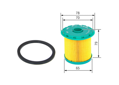 BOSCH 1 457 431 712 Filtru combustibil