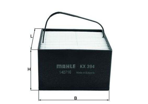 MAHLE KX 394 Filtru combustibil