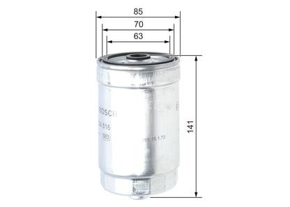 BOSCH 1 457 434 516 Filtru combustibil