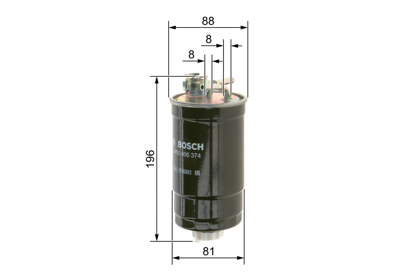 BOSCH 0 450 906 374 Filtru combustibil