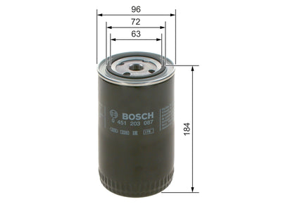 BOSCH 0 451 203 087 Filtru ulei