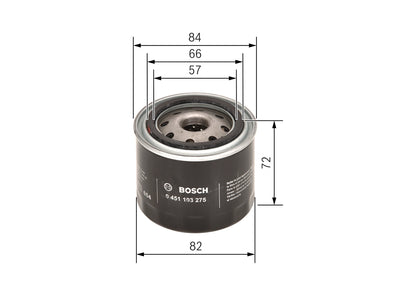 BOSCH 0 451 103 275 Filtru ulei