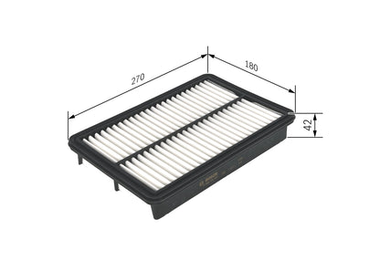 BOSCH F 026 400 347 Filtru aer