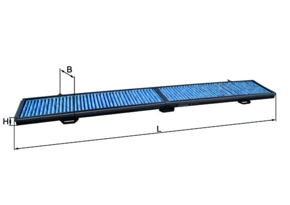 MAHLE LAO 248 Filtru, aer habitaclu