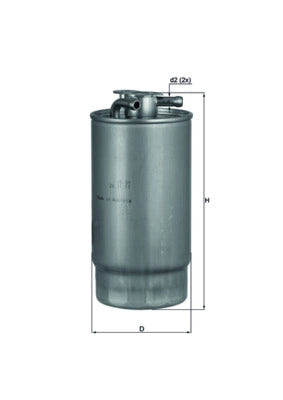 MAHLE KL 160/1 Filtru combustibil