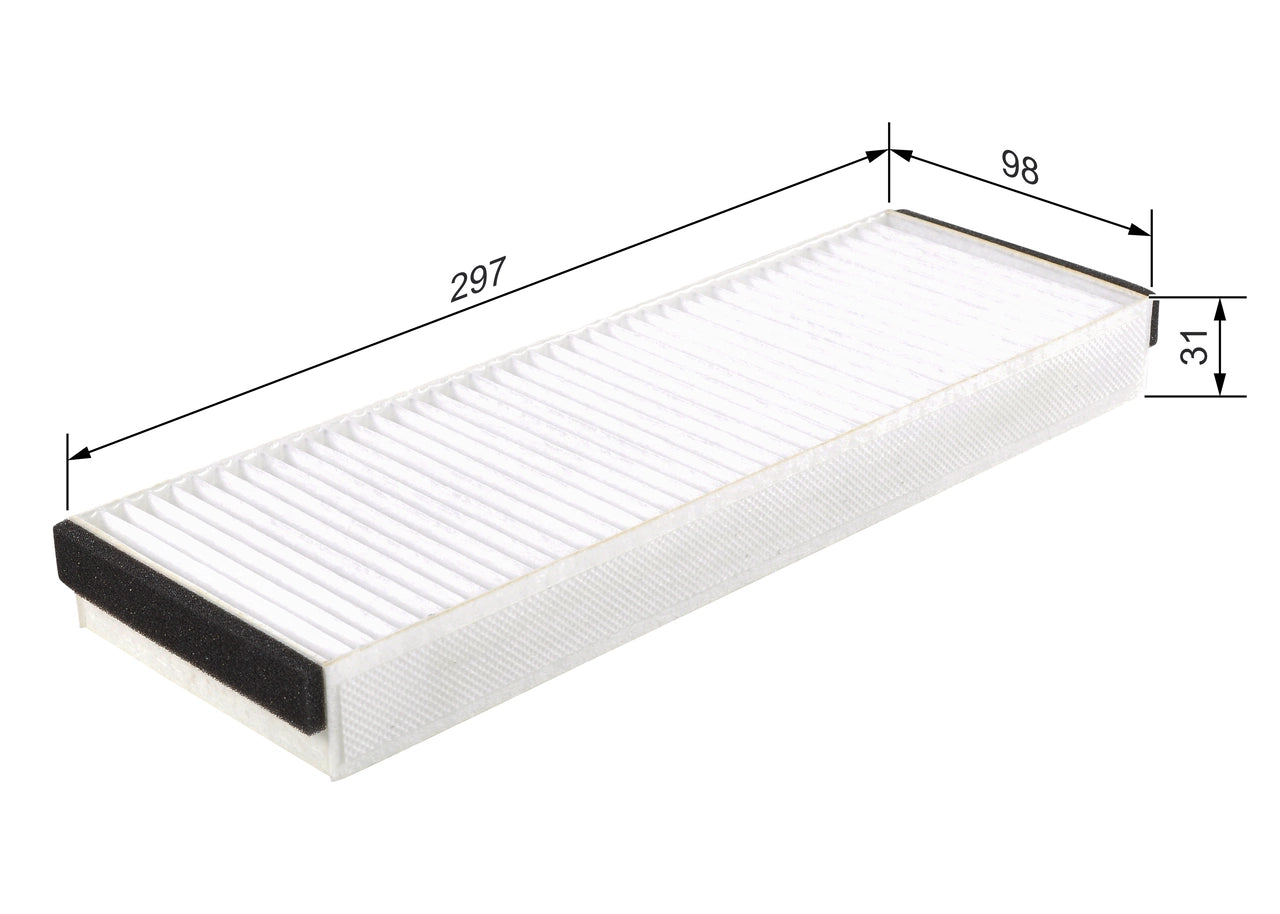 BOSCH 1 987 432 122 Filtru, aer habitaclu