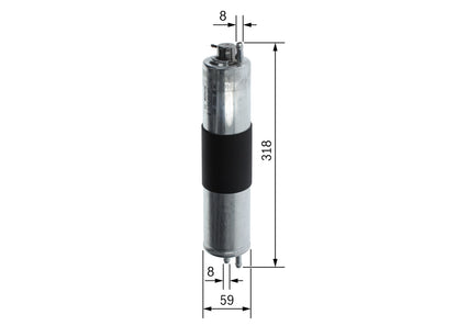 BOSCH 0 450 905 952 Filtru combustibil