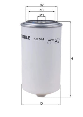MAHLE KC 544 Filtru combustibil
