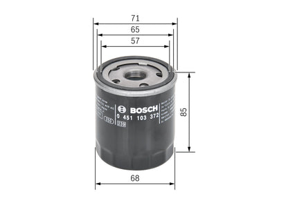 BOSCH 0 451 103 372 Filtru ulei