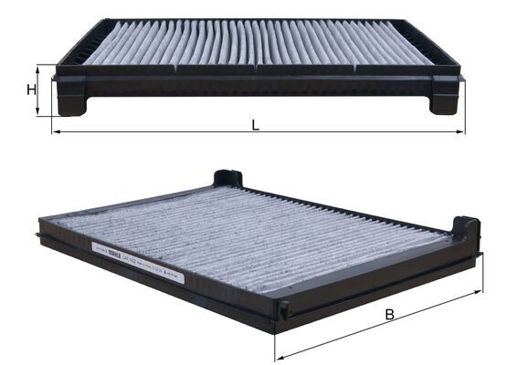 MAHLE LAK 1422 Filtru, aer habitaclu