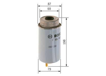 BOSCH F 026 402 079 Filtru combustibil
