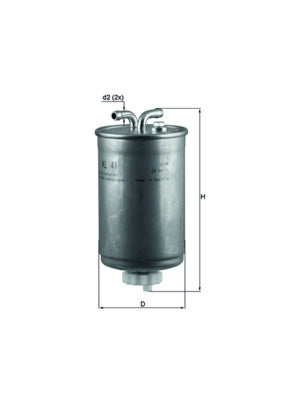 MAHLE KL 41 Filtru combustibil