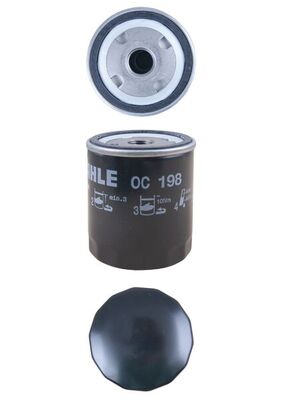 MAHLE OC 198 Filtru ulei
