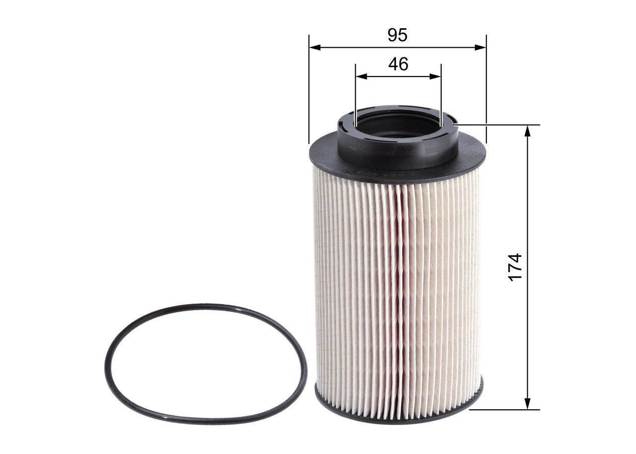 BOSCH F 026 402 028 Filtru combustibil