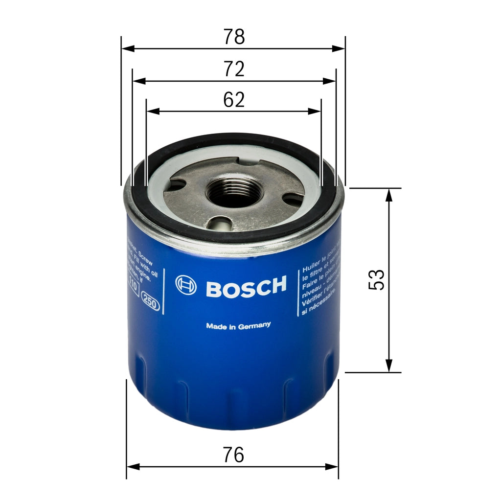 BOSCH 0 451 103 336 Filtru ulei