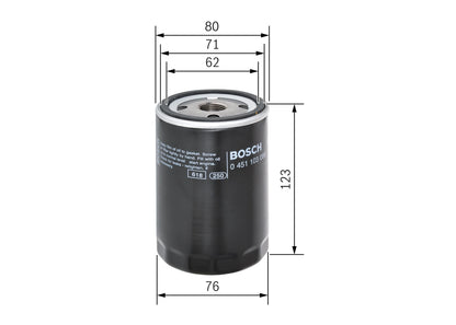 BOSCH 0 451 103 086 Filtru ulei