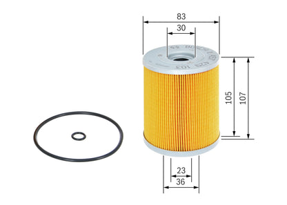 BOSCH 1 457 429 103 Filtru ulei