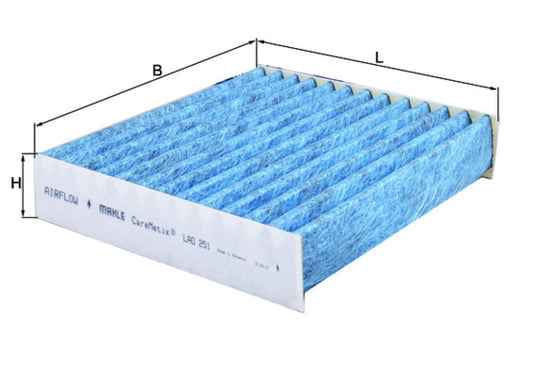 MAHLE LAO 251 Filtru, aer habitaclu