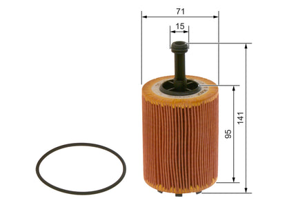 BOSCH 1 457 429 192 Filtru ulei