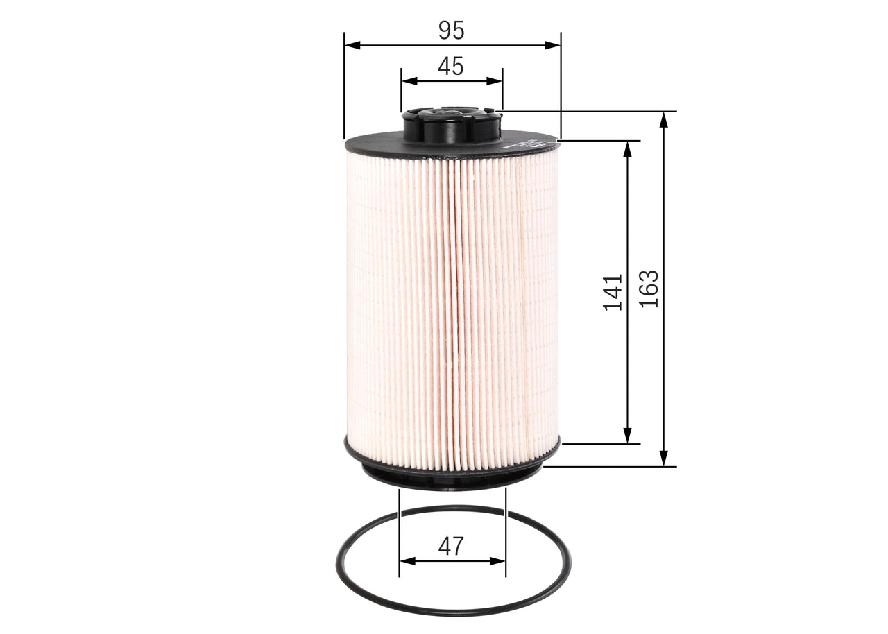 BOSCH F 026 402 070 Filtru combustibil