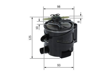 BOSCH F 026 402 061 Filtru combustibil