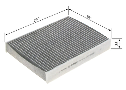 BOSCH 1 987 435 562 Filtru, aer habitaclu