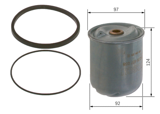 BOSCH F 026 407 058 Filtru ulei